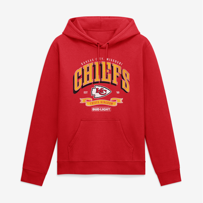 Kansas City Chiefs Bud Light Hoodie - Red