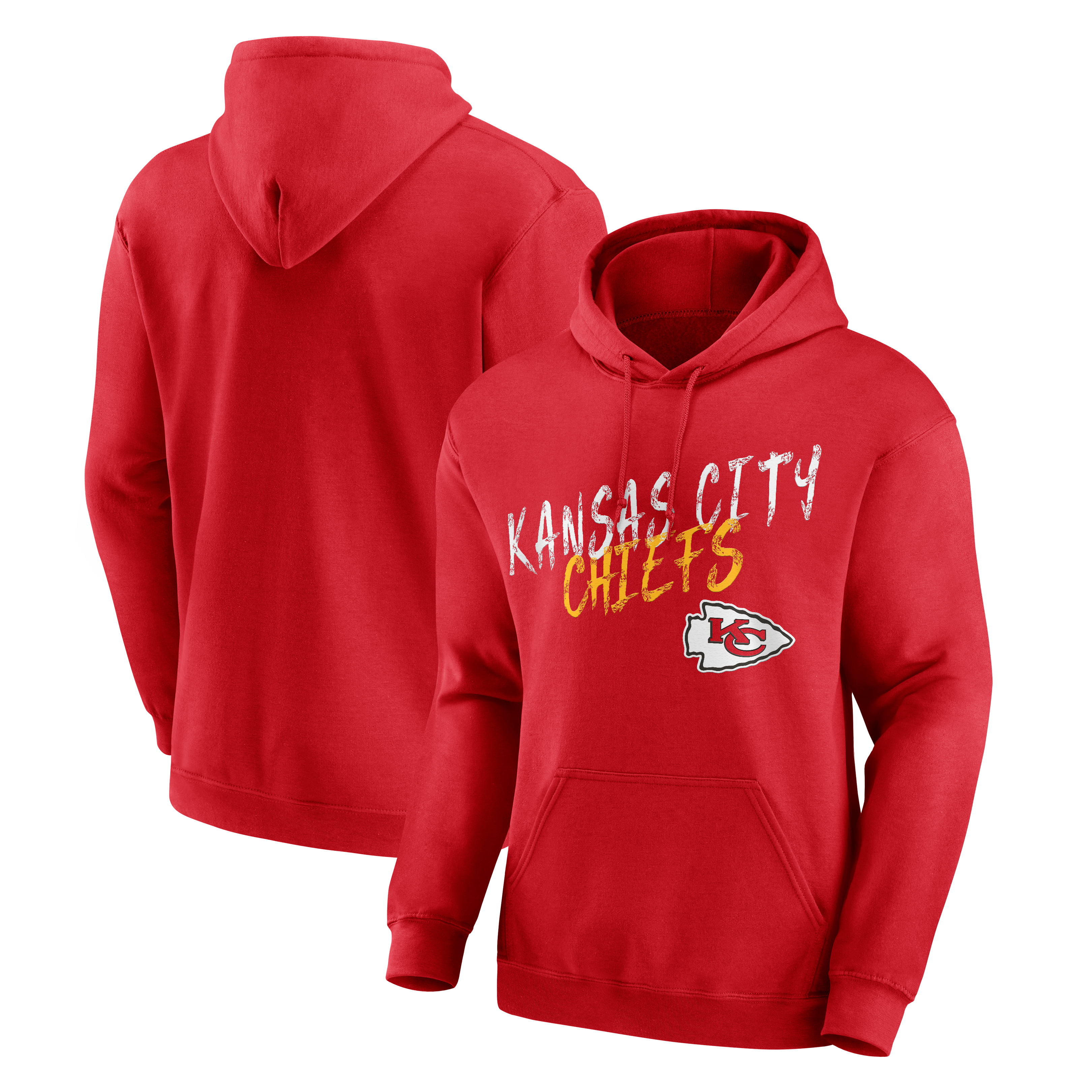 Sweat à capuche rouge Kansas City Chiefs Hustle pour homme