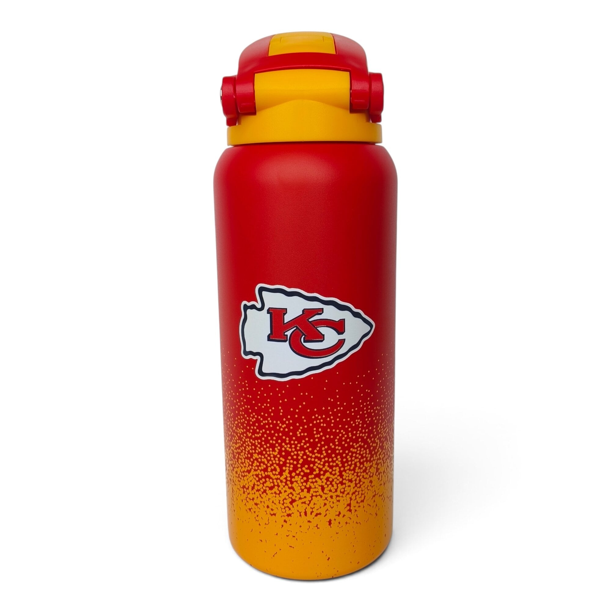 Gourde Pegasus Kansas City Chiefs 32 oz en acier inoxydable dégradé ProFlow