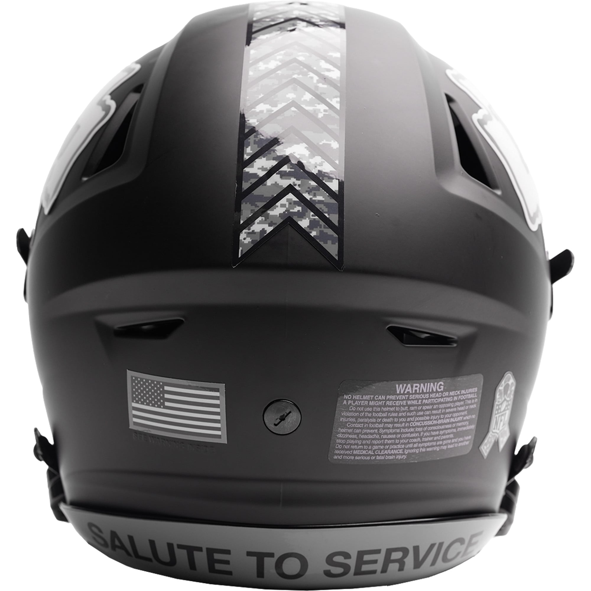 Casque authentique Riddell Kansas City Chiefs 2026 Salute to Service Speed ​​Flex