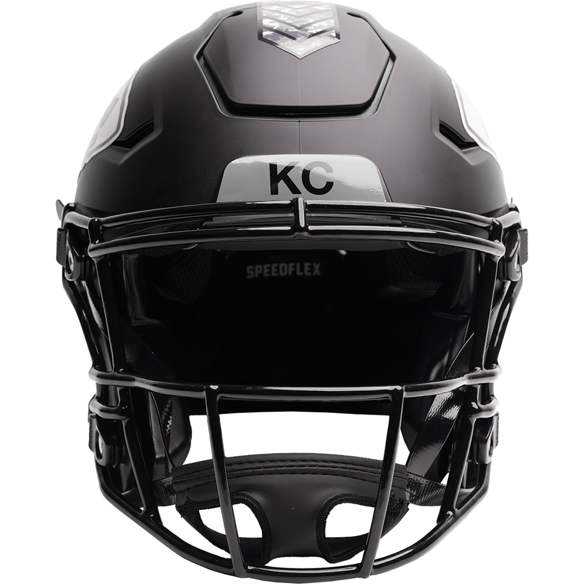 Casque authentique Riddell Kansas City Chiefs 2026 Salute to Service Speed ​​Flex