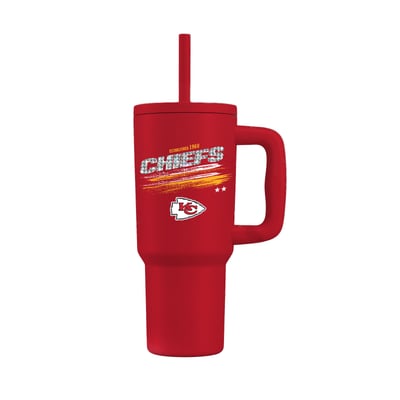 Kansas City Chiefs The Memory Company 24oz. Bling Tumbler