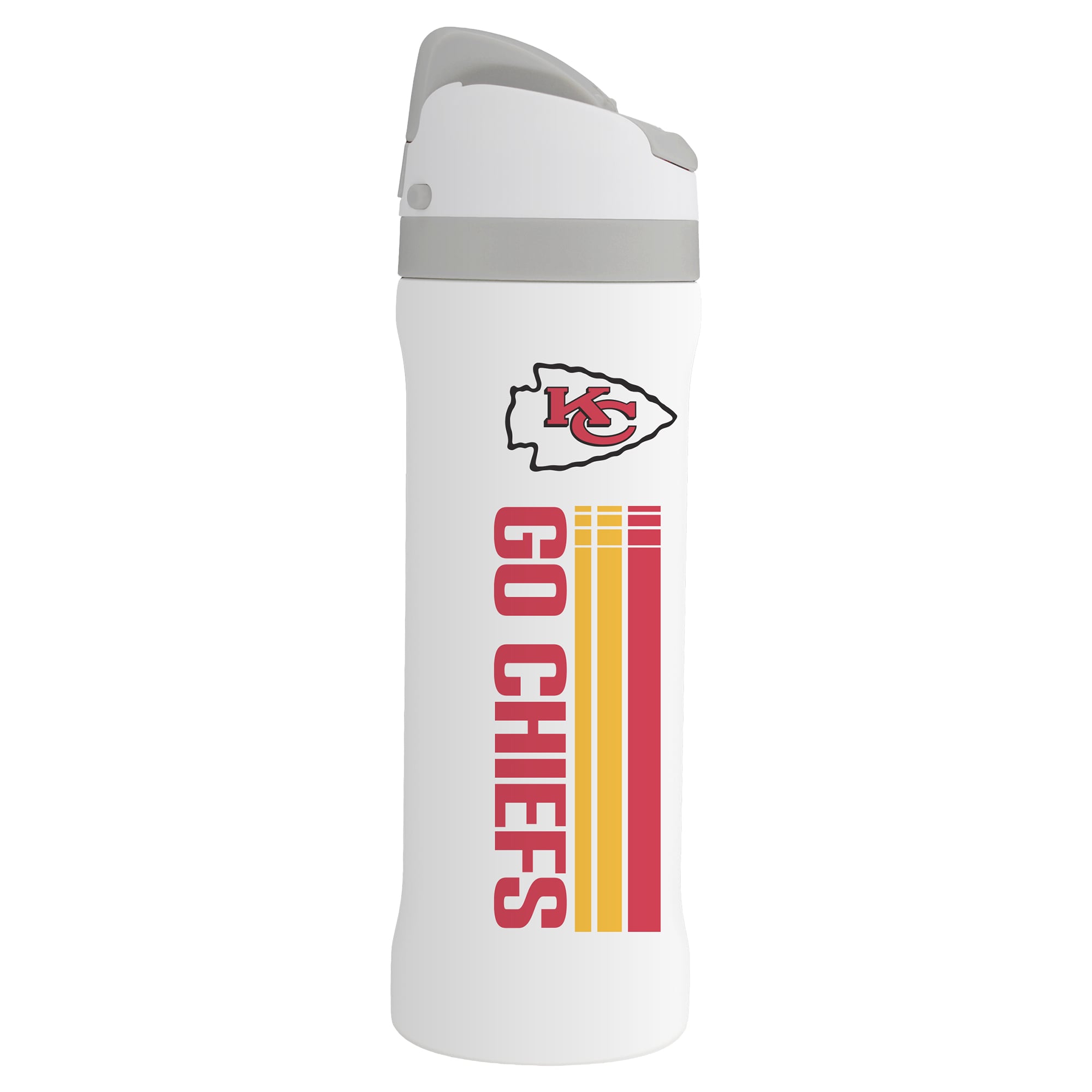 Gobelet isotherme en acier inoxydable de 710 ml (24 oz) à slogan des Kansas City Chiefs de The Memory Company