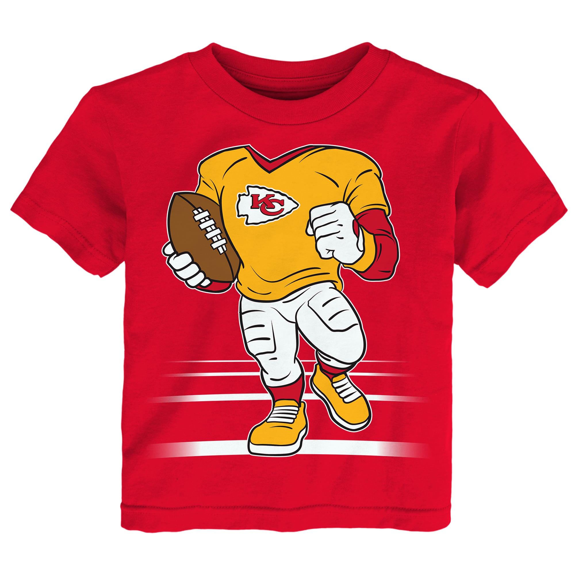 Toddler Outerstuff Red Kansas City Chiefs Game Fit T-Shirt