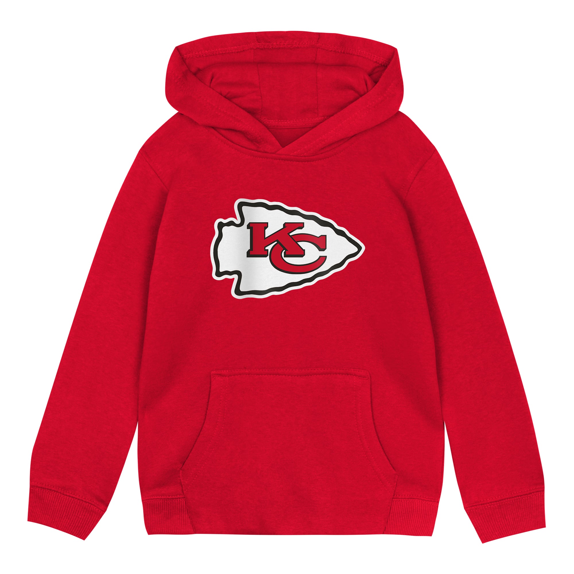 Toddler Outerstuff Red Kansas City Chiefs Primary Logo Fleece Hoodie