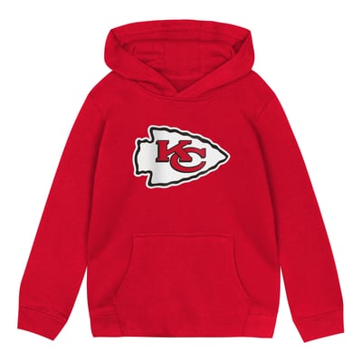  Kansas City Chiefs Outerstuff Toddler Primary Logo Fleece Hoodie - Red