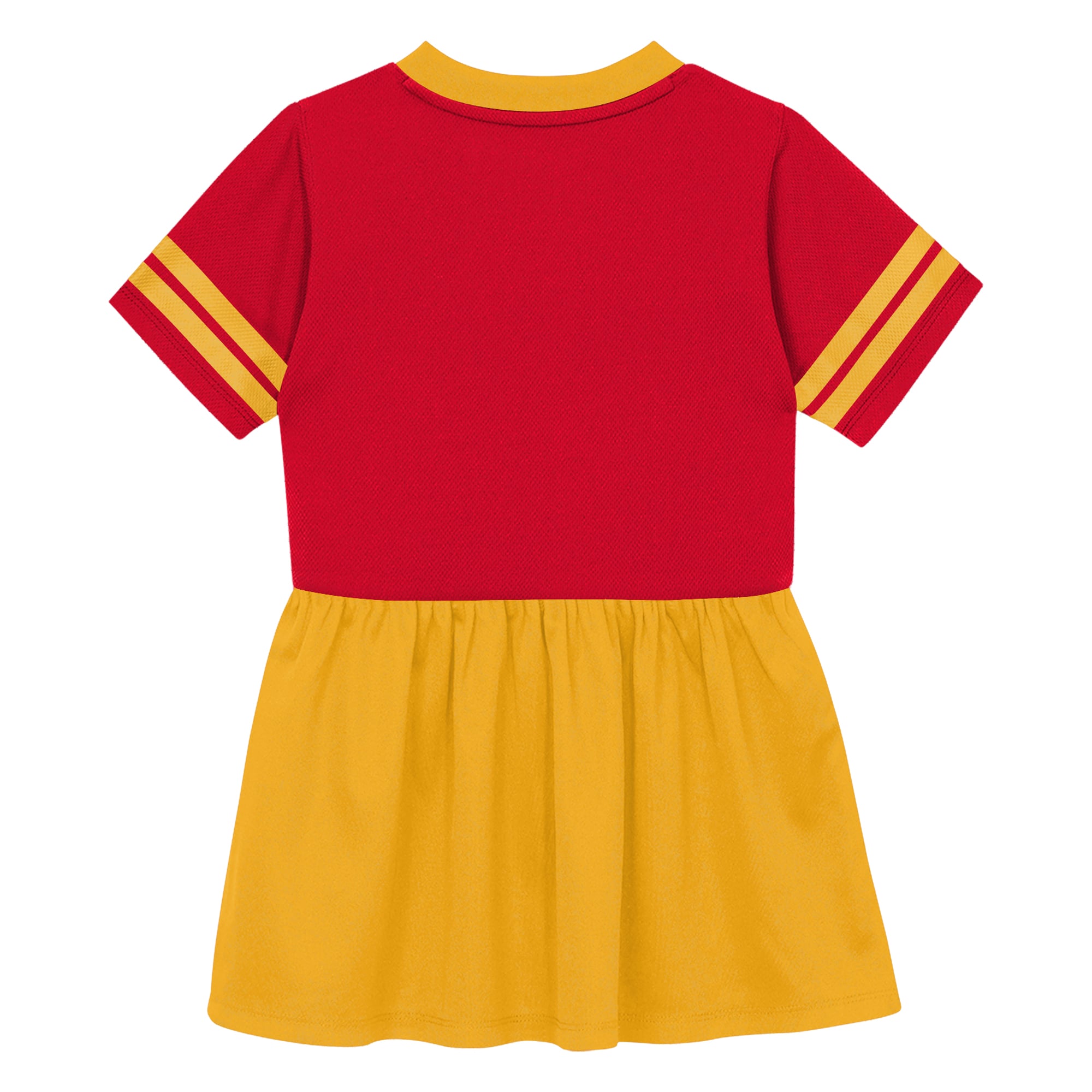 Toddler Outerstuff Red Kansas City Chiefs Stadium Lights V-Neck Fashion Football Jersey Dress