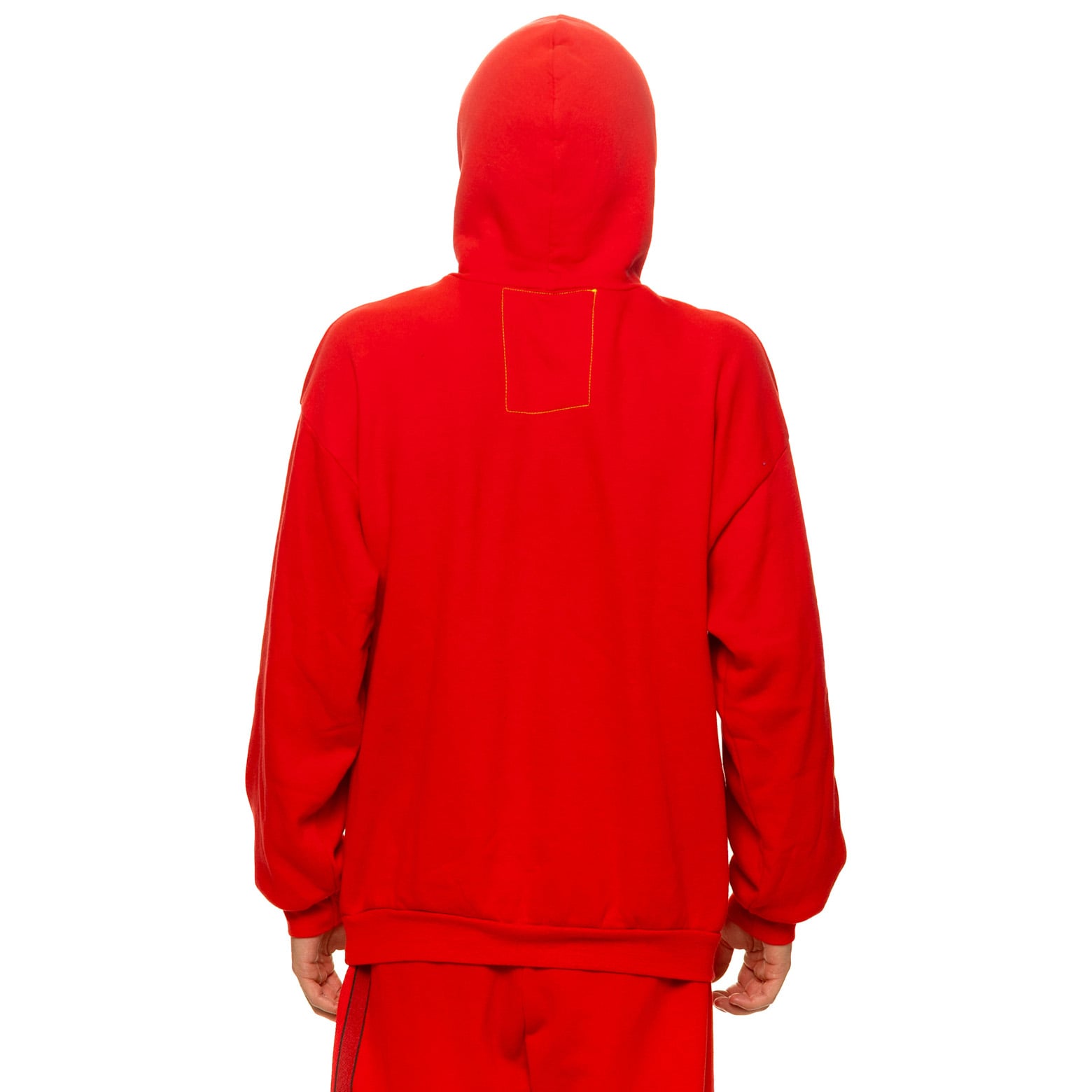 Sweat à capuche unisexe Aviator Nation rouge Kansas City Chiefs, coupe décontractée, en mélange de trois matières.