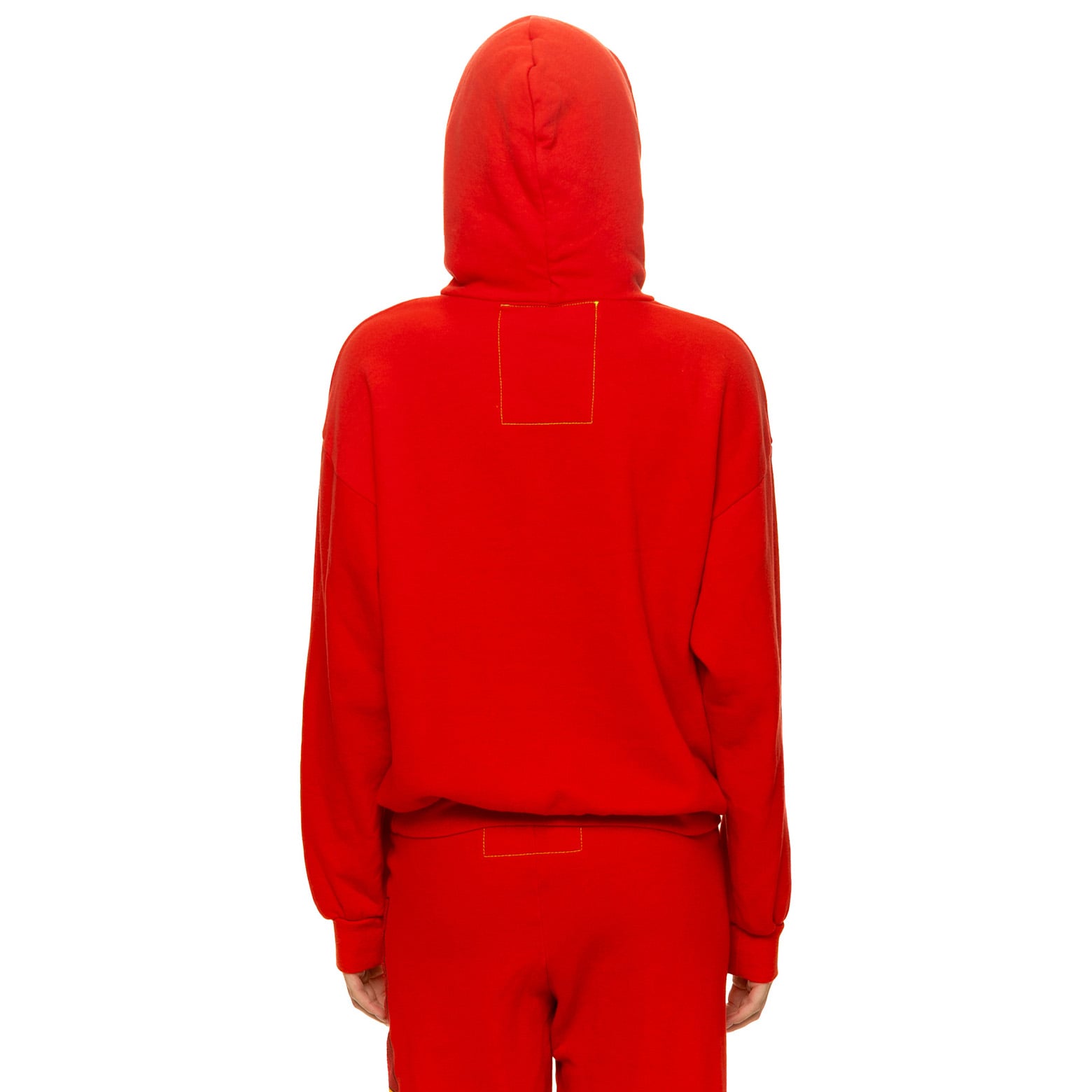 Sweat à capuche unisexe Aviator Nation rouge Kansas City Chiefs, coupe décontractée, en mélange de trois matières.