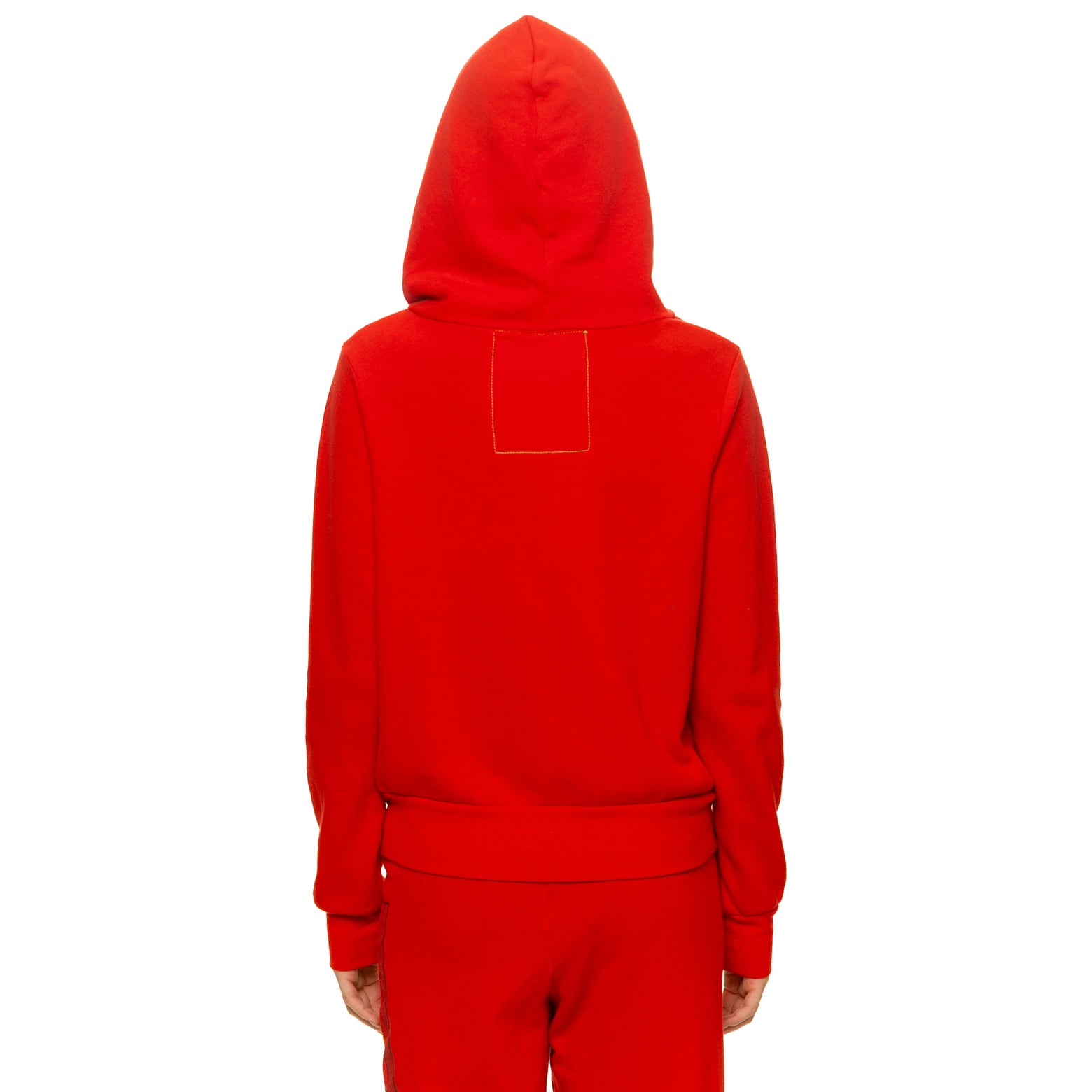 Sweat à capuche unisexe Aviator Nation rouge Kansas City Chiefs en mélange de trois matières, fermeture éclair intégrale