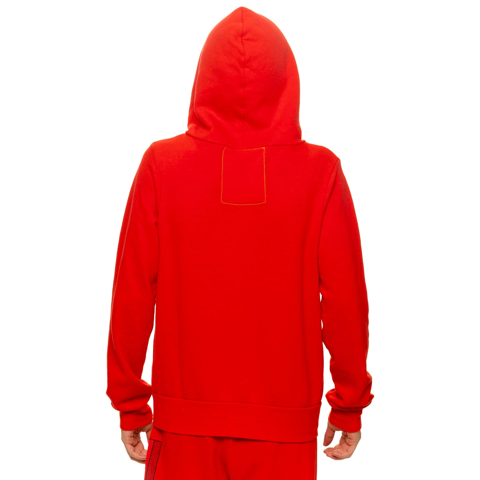 Sweat à capuche unisexe Aviator Nation rouge Kansas City Chiefs en mélange de trois matières, fermeture éclair intégrale