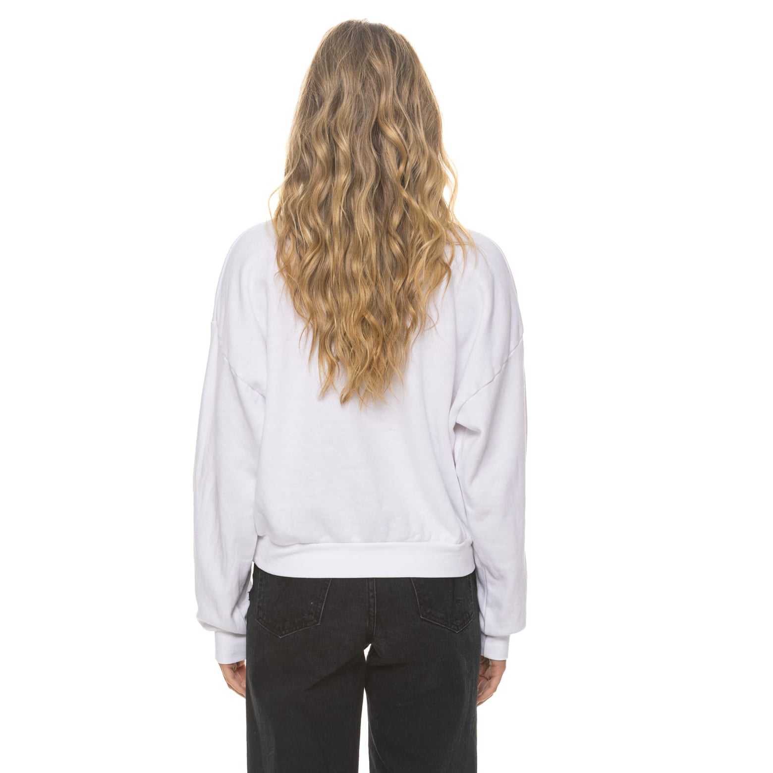 Sweat-shirt unisexe Aviator Nation blanc Kansas City Chiefs, coupe décontractée, en mélange de trois matières.