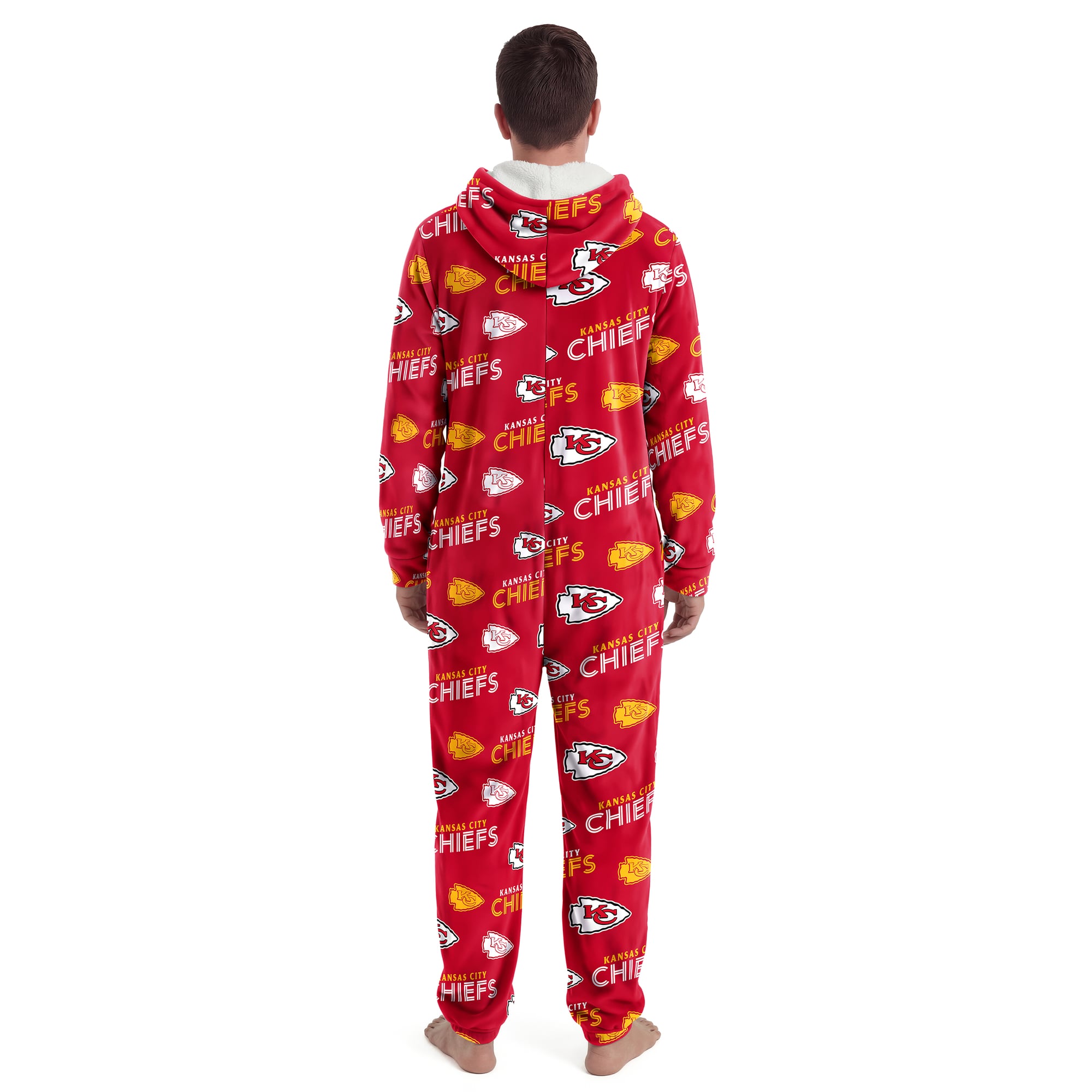 Unisex Concepts Sport Red Kansas City Chiefs Sidekick Union Suit