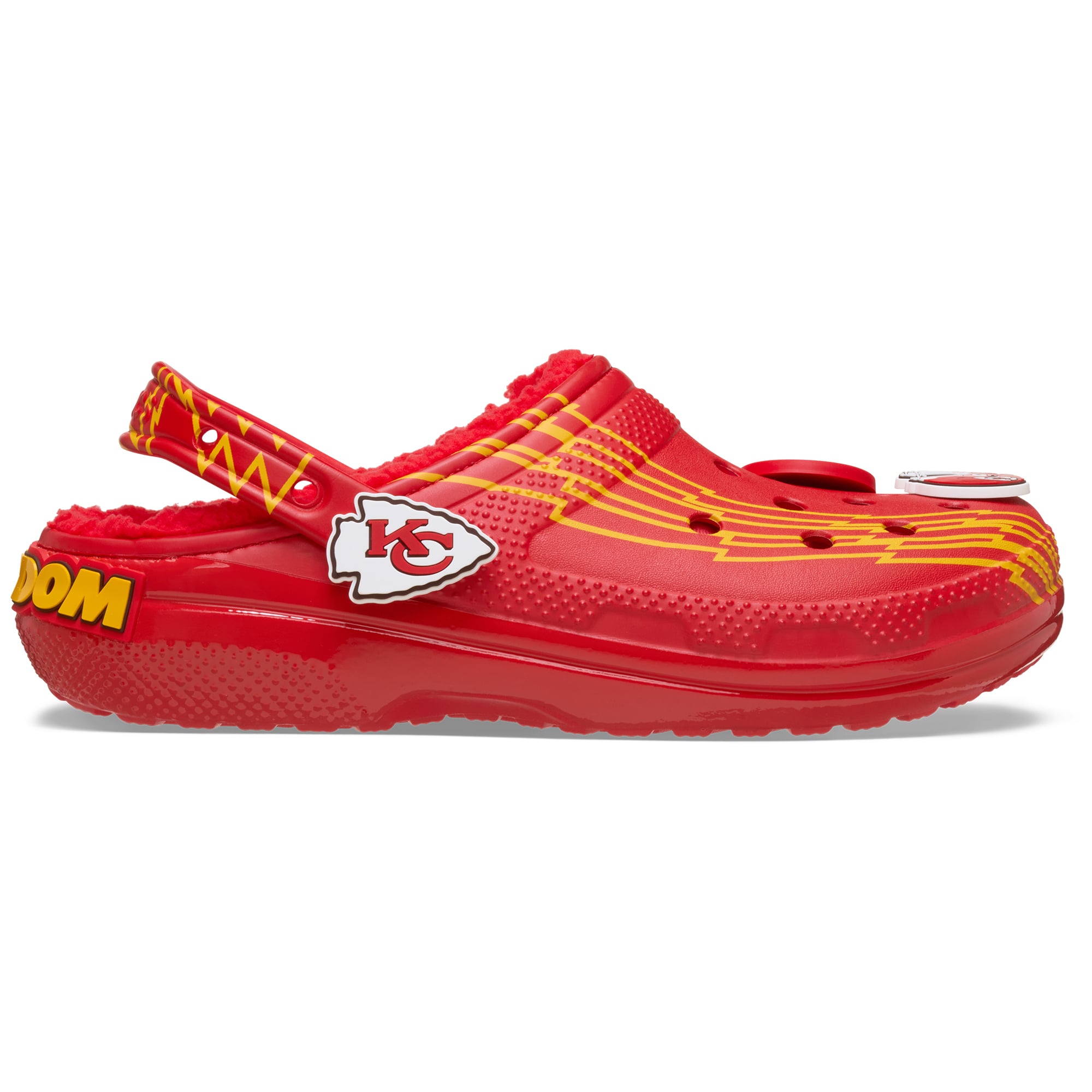 Sabots Crocs Kansas City Chiefs Classic doublés, unisexes