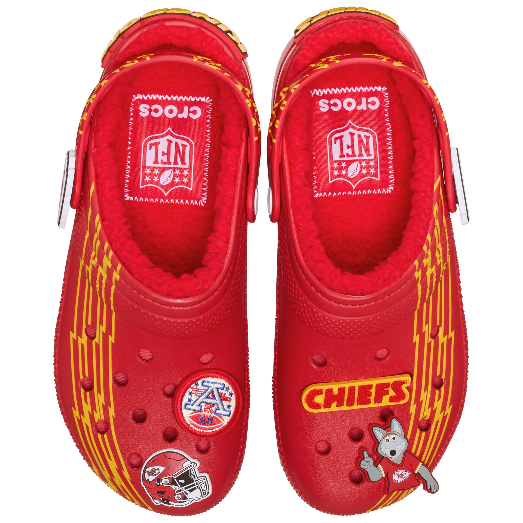 Sabots Crocs Kansas City Chiefs Classic doublés, unisexes