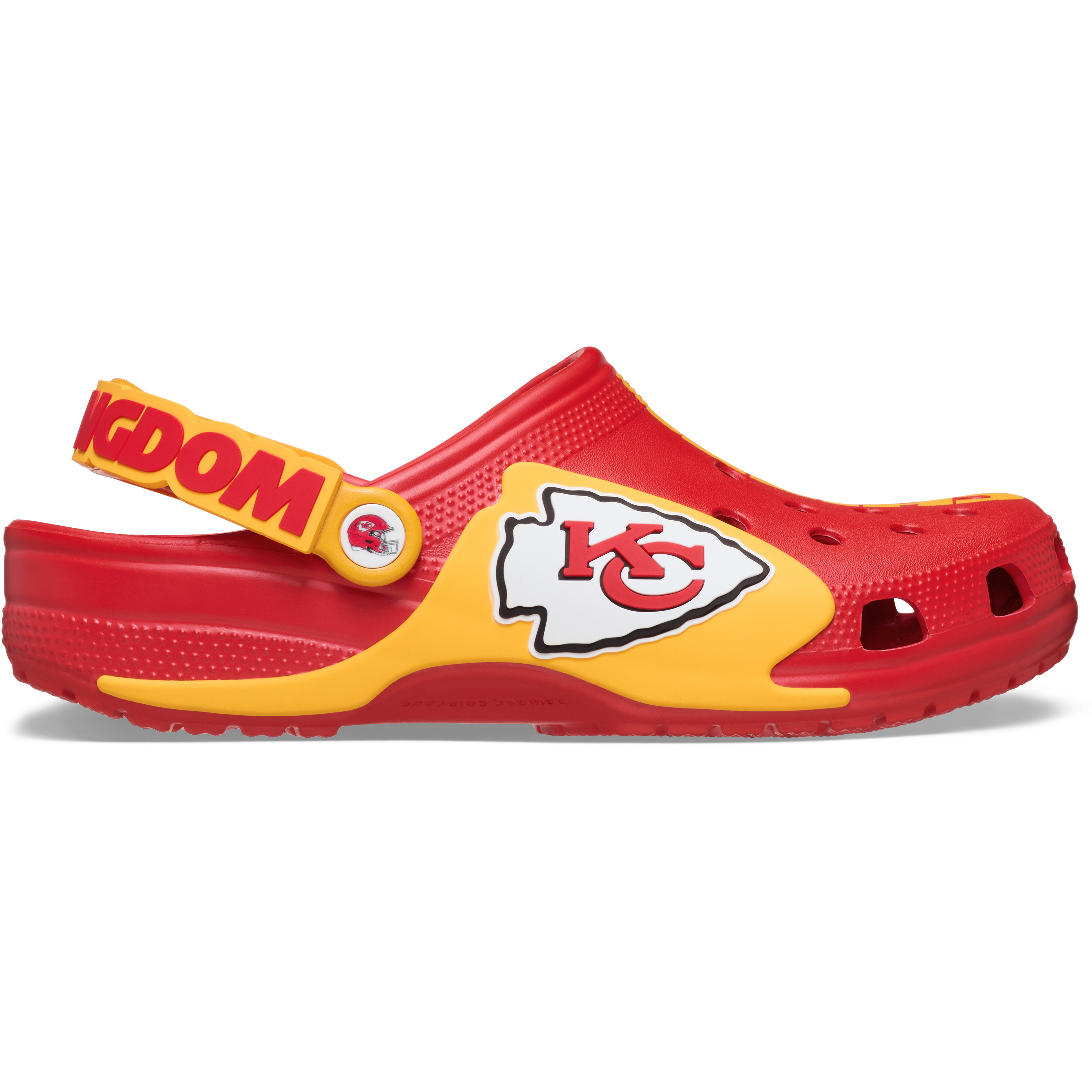 Sabots classiques unisexes Crocs rouges Kansas City Chiefs