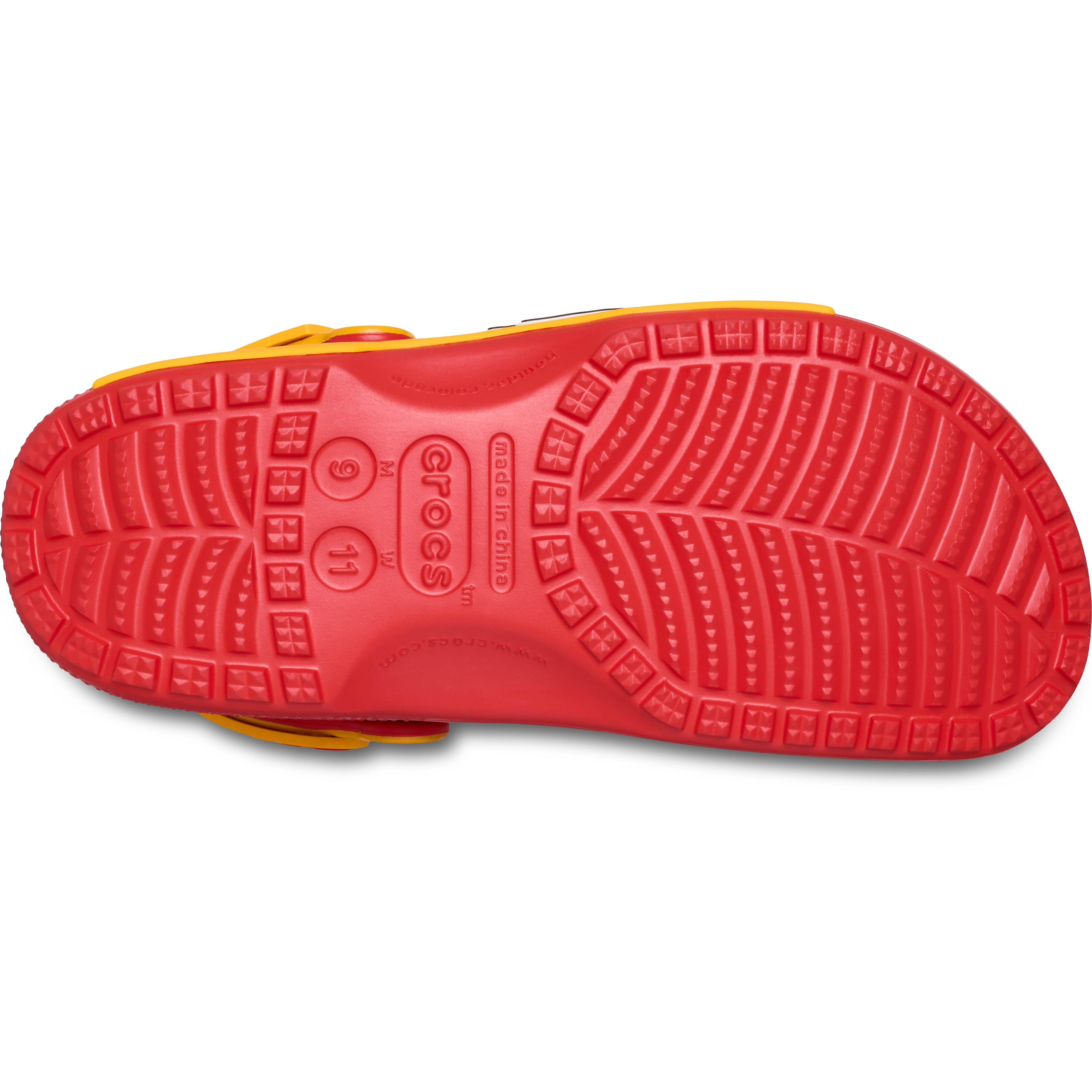 Sabots classiques unisexes Crocs rouges Kansas City Chiefs