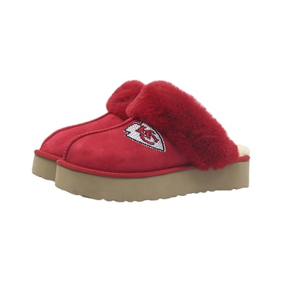 Kansas City Chiefs Cuce Unisex Team Color Slipper Boots