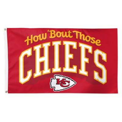 Kansas City Chiefs WinCraft 2026 Red Thursday 3' x 5' Single-Sided Deluxe Red Friday Flag