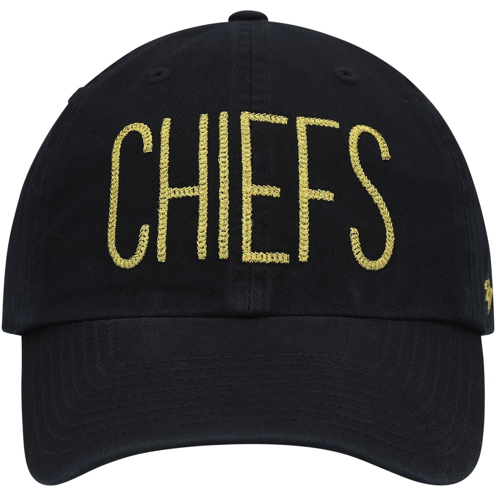 Kansas City Chiefs NFL \'47 Brand Black Rhinestone Embellished Adjustable Cap NWT Men main image 2
