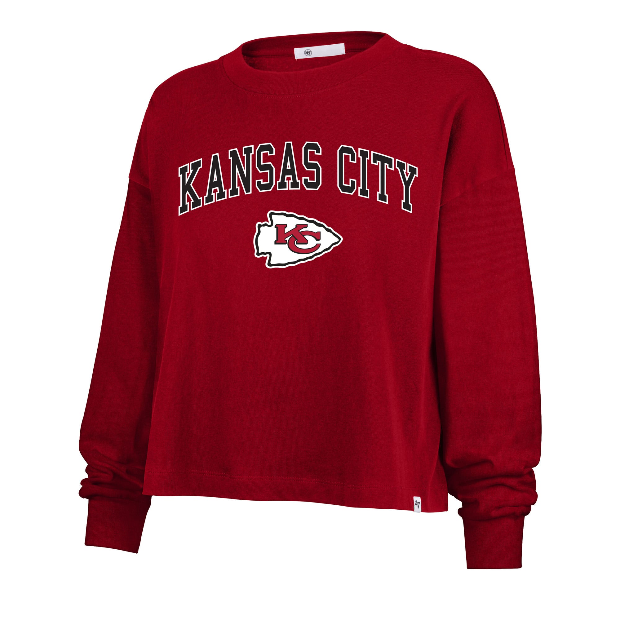 Women's '47 Red Kansas City Chiefs Plus Sydney Arch Game T-Shirt