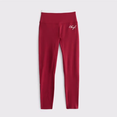 Kansas City Chiefs Abercrombie & Fitch Women's YPB studioFLEX 7/8-Length Legging - Red