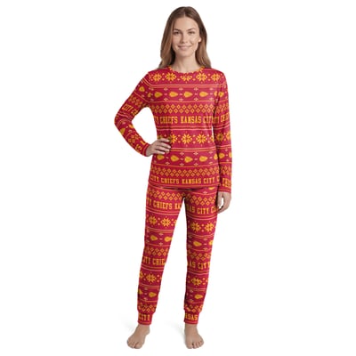 Kansas City Chiefs Concepts Sport Women's Jubilee Sleep Set - Red
