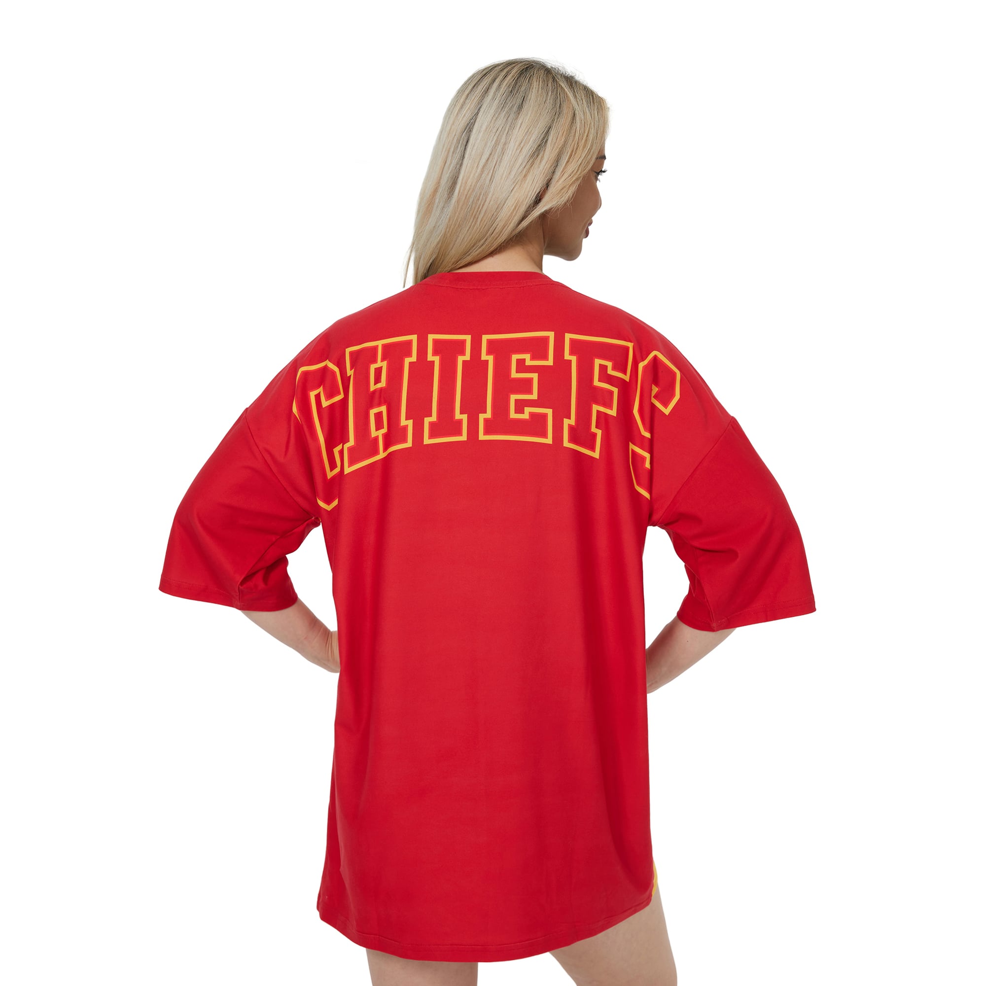 Women's Concepts Sport Red Kansas City Chiefs Mosaic Knit Nightdress