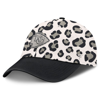 Kansas City Chiefs Fanatics Women's Echo Adjustable Hat - Cream/Gray