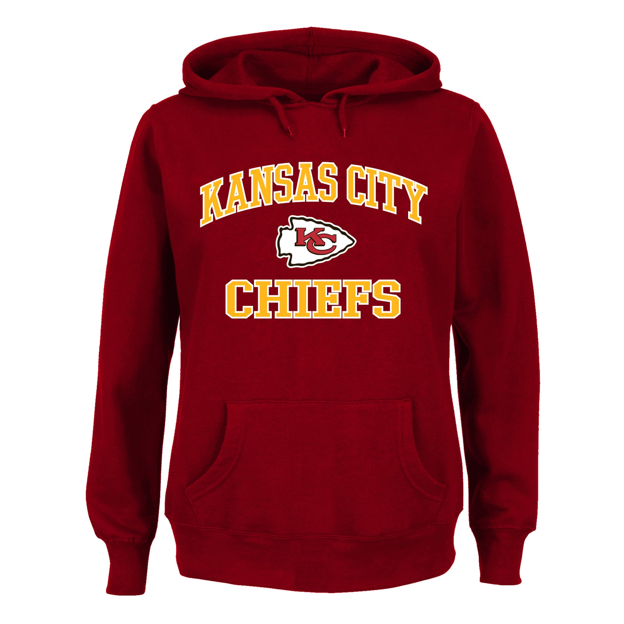 Sweat à capuche Fanatics rouge Kansas City Chiefs grande taille Heart & Soul pour femme