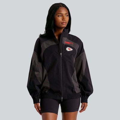 Kansas City Chiefs lululemon Women's Ventilated Oversized Track Jacket - Black