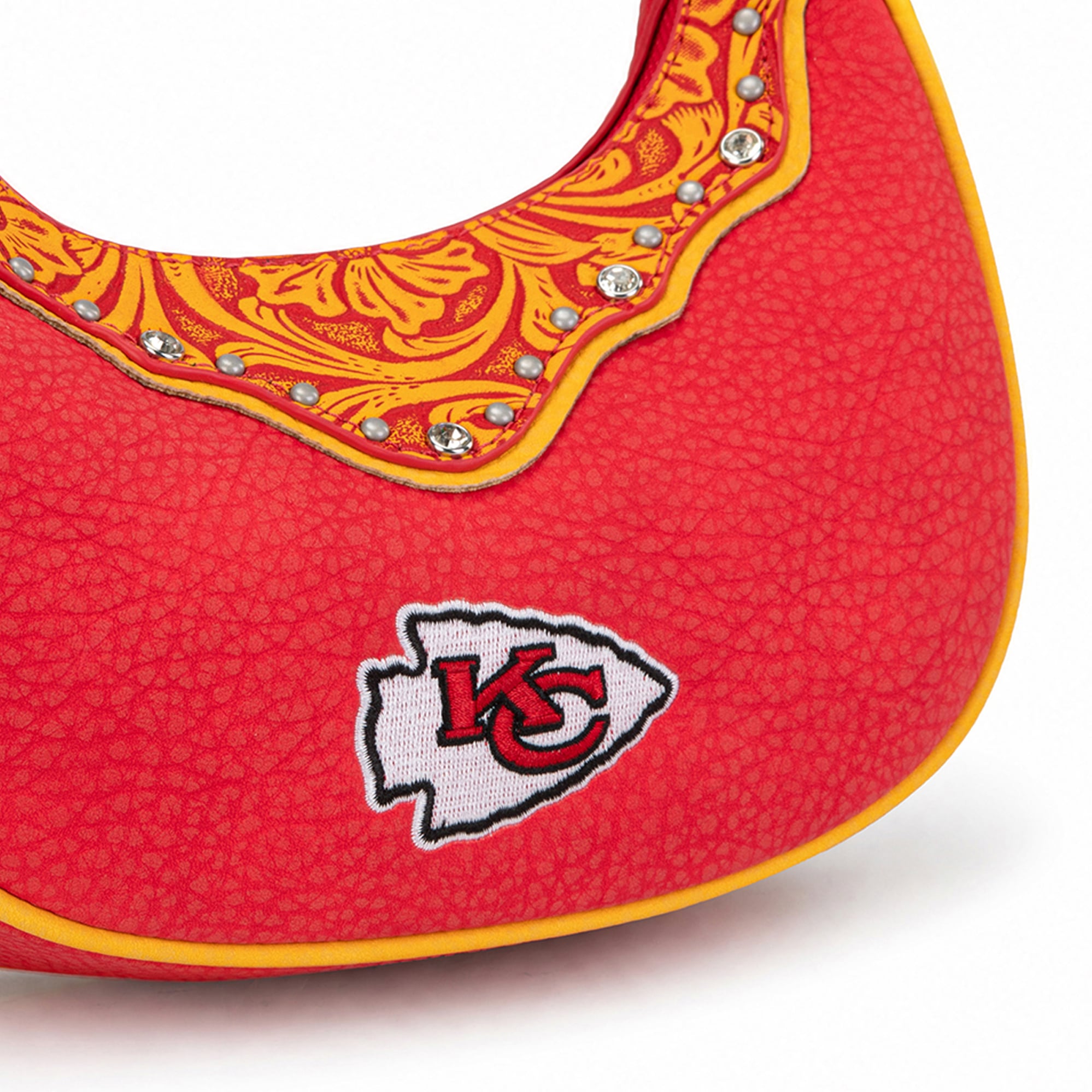 Sac à bandoulière Montana West Kansas City Chiefs Crescent pour femmes
