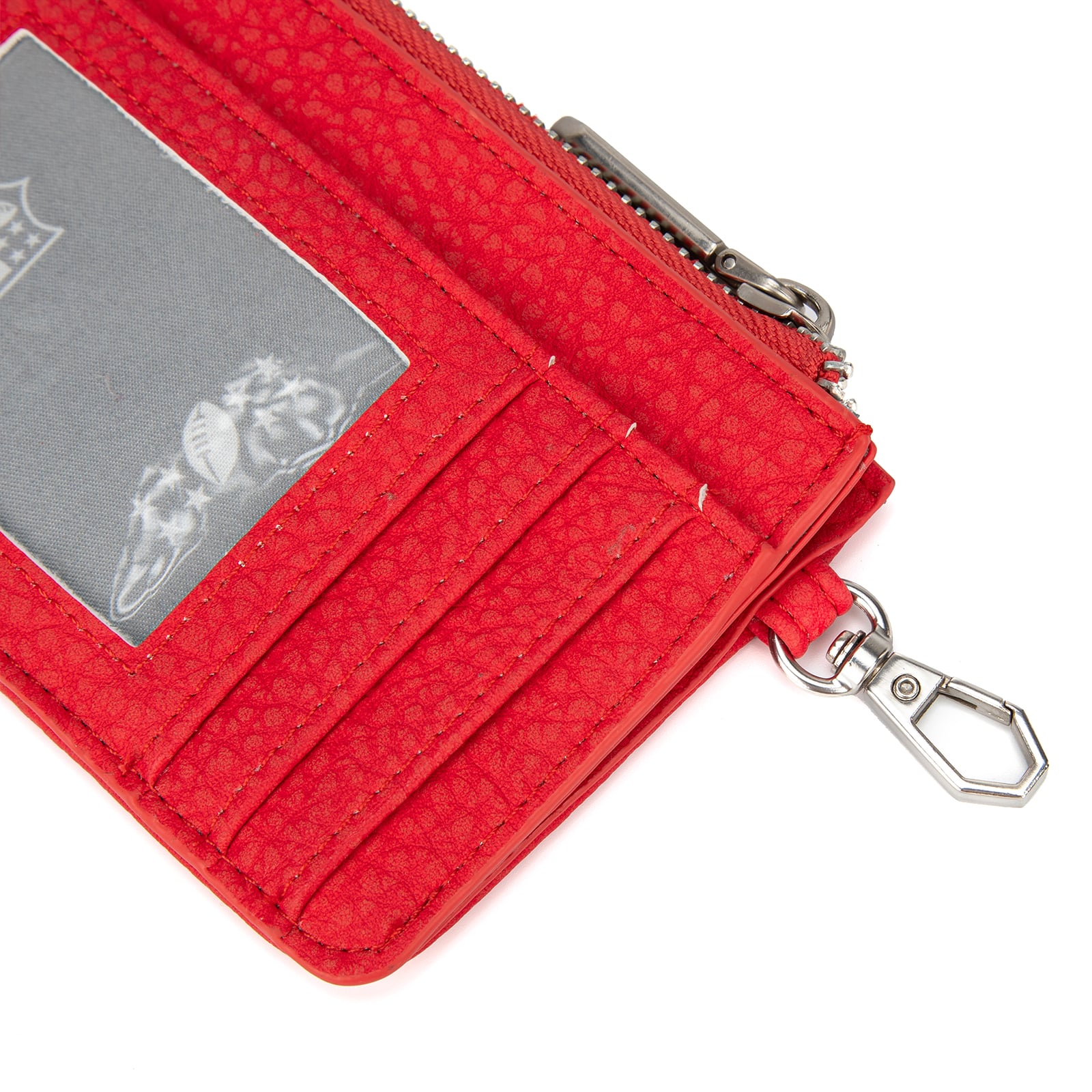 Portefeuille et bracelet porte-clés football Montana West Kansas City Chiefs pour femme
