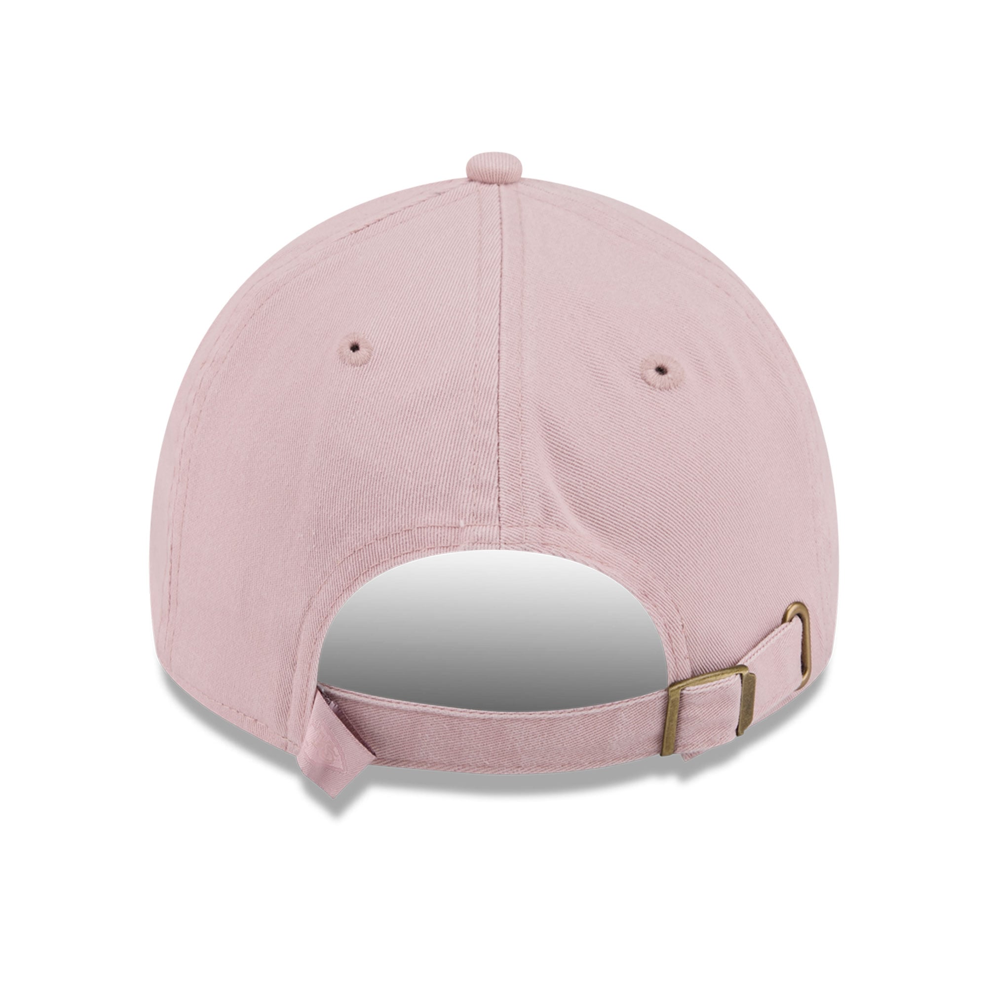 Casquette New Era rose Kansas City Chiefs pour femme, style classique décontracté et ajustable