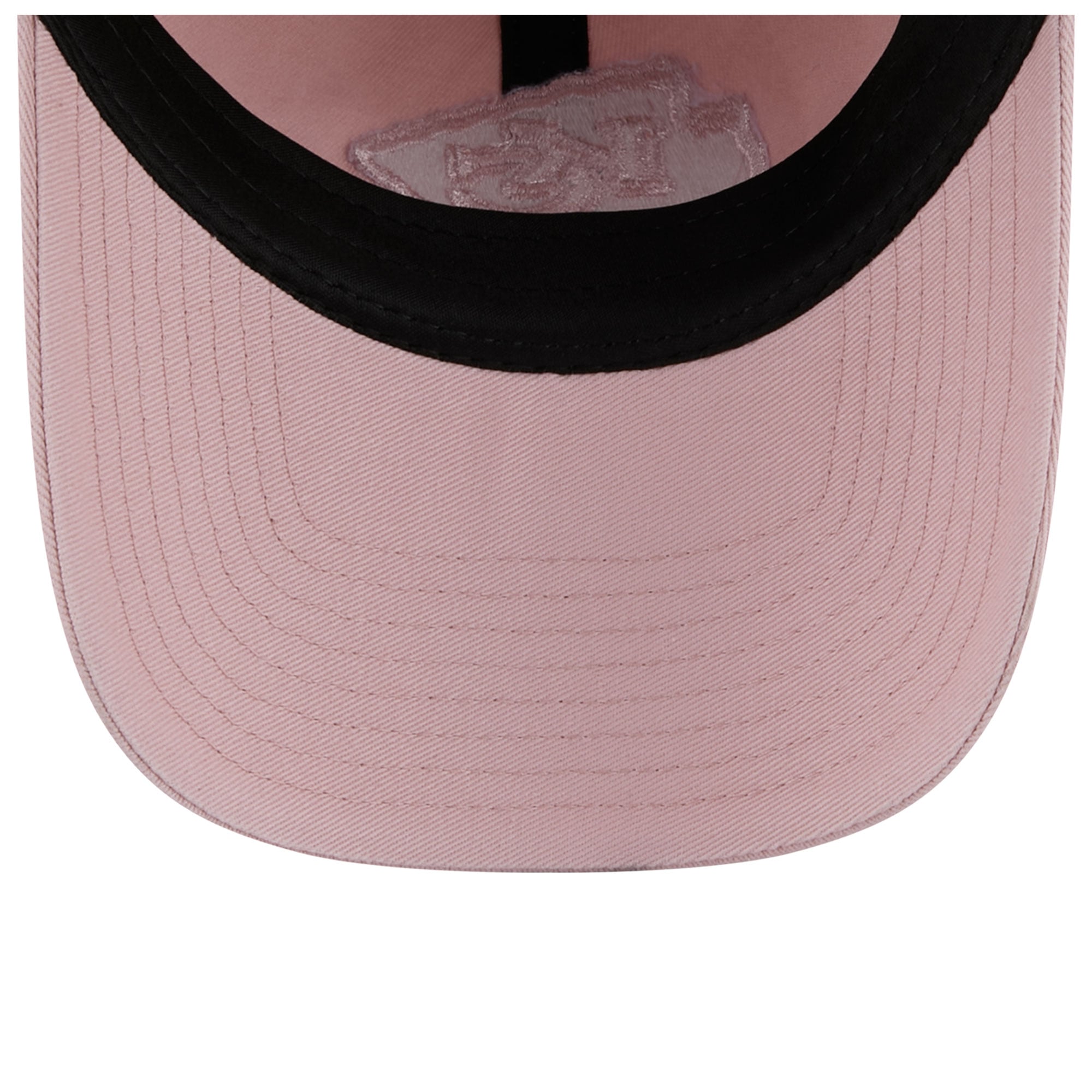Casquette New Era rose Kansas City Chiefs pour femme, style classique décontracté et ajustable