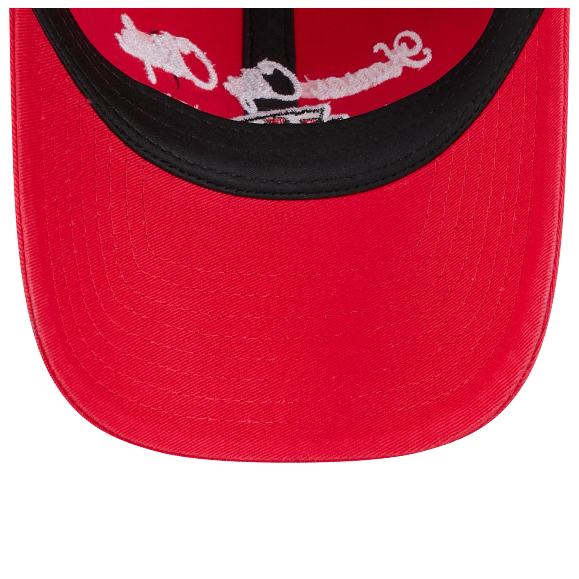 Women's New Era Red Kansas City Chiefs Script Casual Classic Adjustable Hat