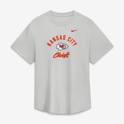 Kansas City Chiefs Nike Women's One Dri-FIT T-Shirt - Gray