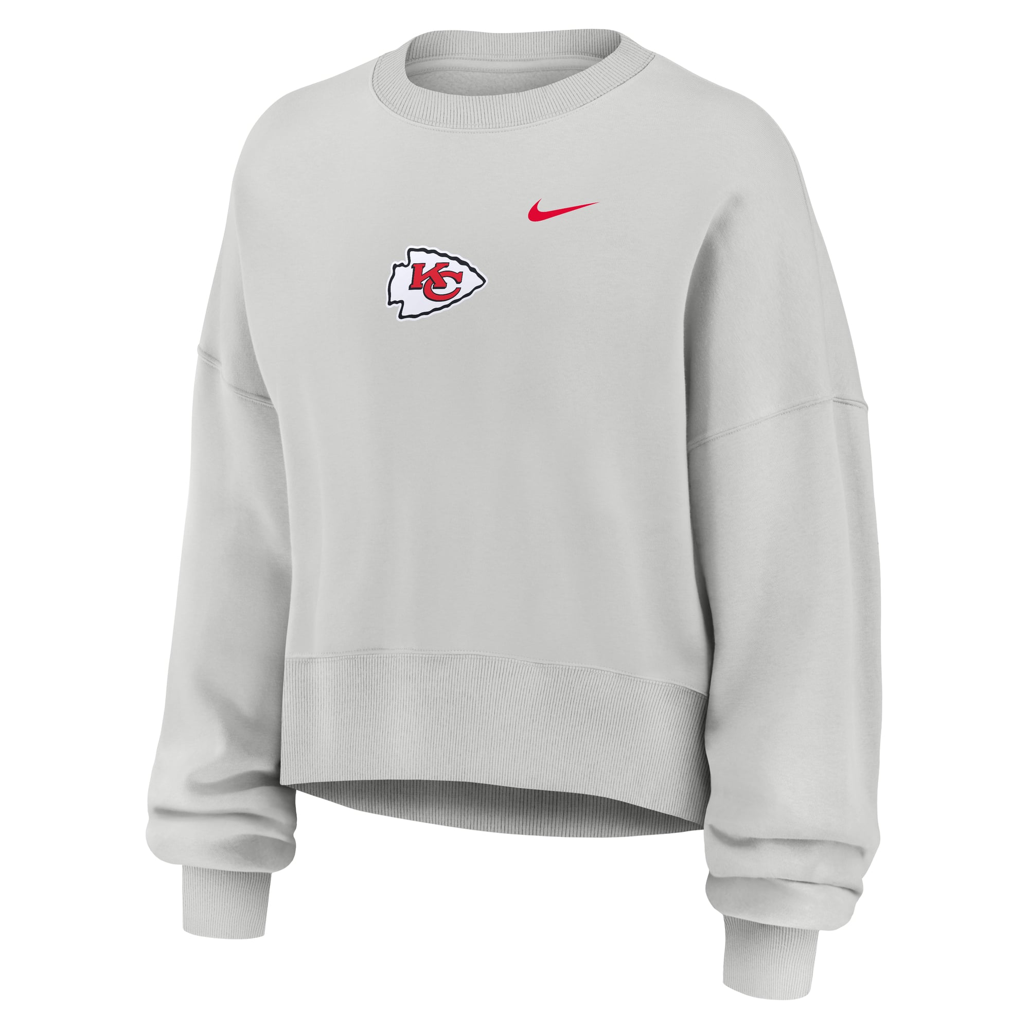 Women's Nike Kansas City Chiefs Oversized Phoenix Fleece Sweatshirt