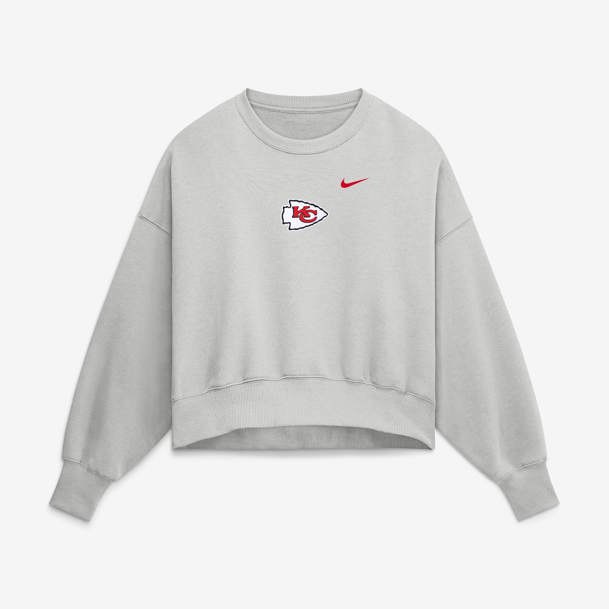V110793 CHIEF 0BB NFL Femme Nike Primetime Phoenix Oversized Crew SWTLADCRW 01D7-0BB-7G-CSV # 11