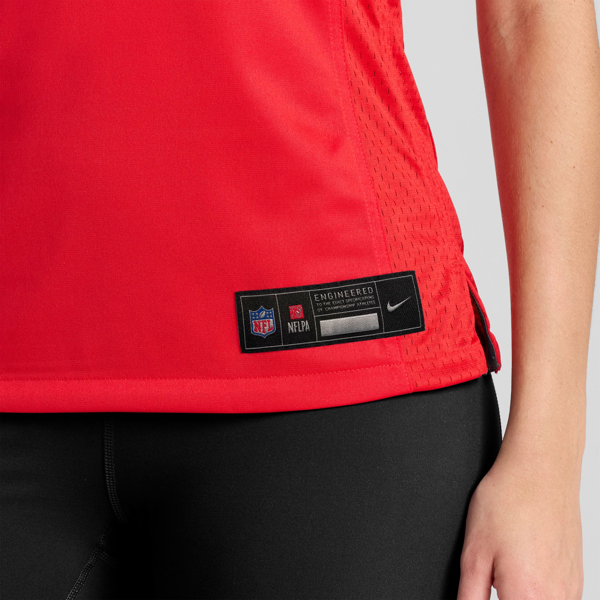 Maillot de match Nike Justin Fields rouge Kansas City Chiefs pour femme