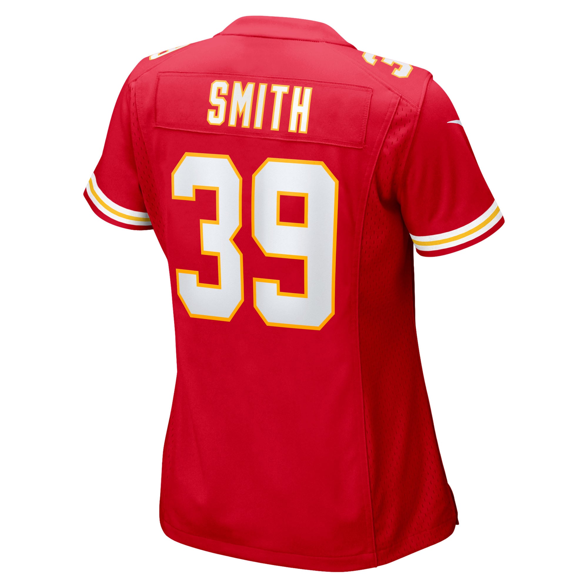 Women's Nike Melvin Smith Jr Red Kansas City Chiefs Team Game Jersey