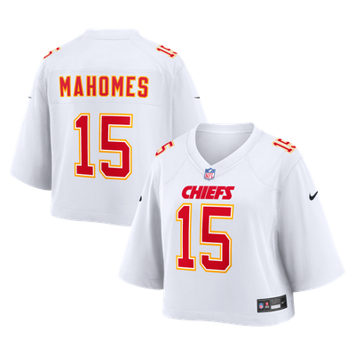 Patrick Mahomes Kansas City Chiefs Nike Women's Cropped Fashion Game Jersey - White