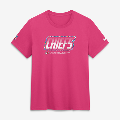  Kansas City Chiefs Nike Women's 2026 NFL Crucial Catch Tri-Blend Dri-FIT T-Shirt - Pink