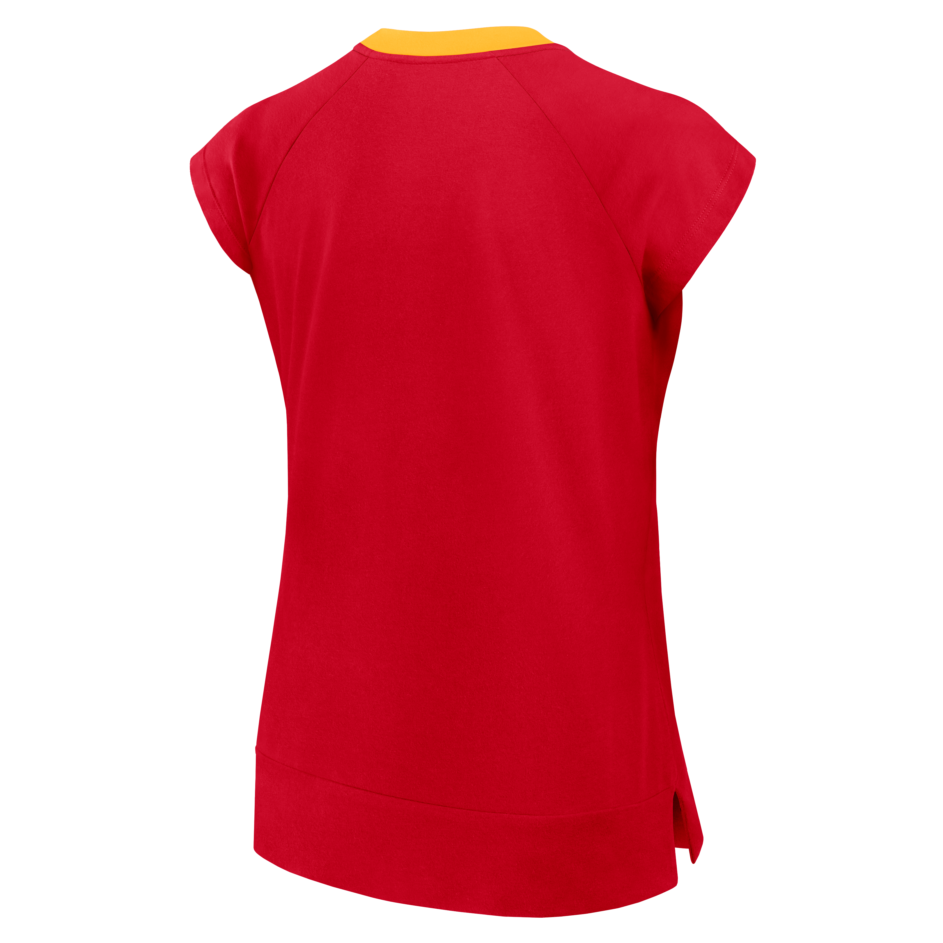 Women's Nike Red Kansas City Chiefs Forward Progress Raglan Dri-FIT Short Sleeve Tee