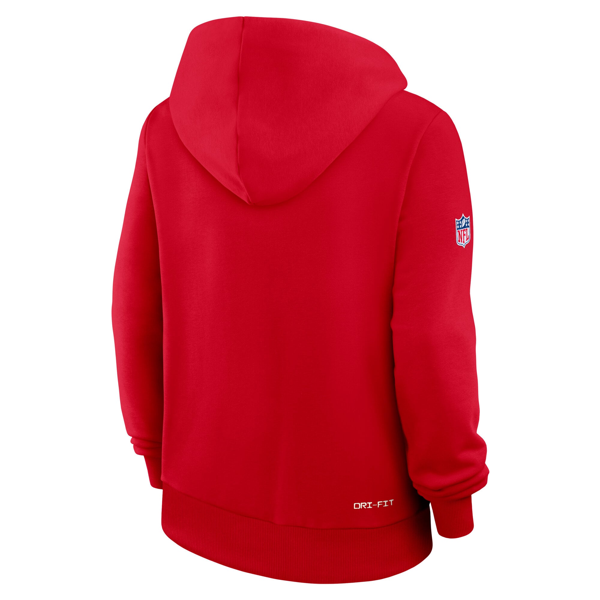 Sweat à capuche Nike Dri-FIT rouge Kansas City Chiefs pour femme