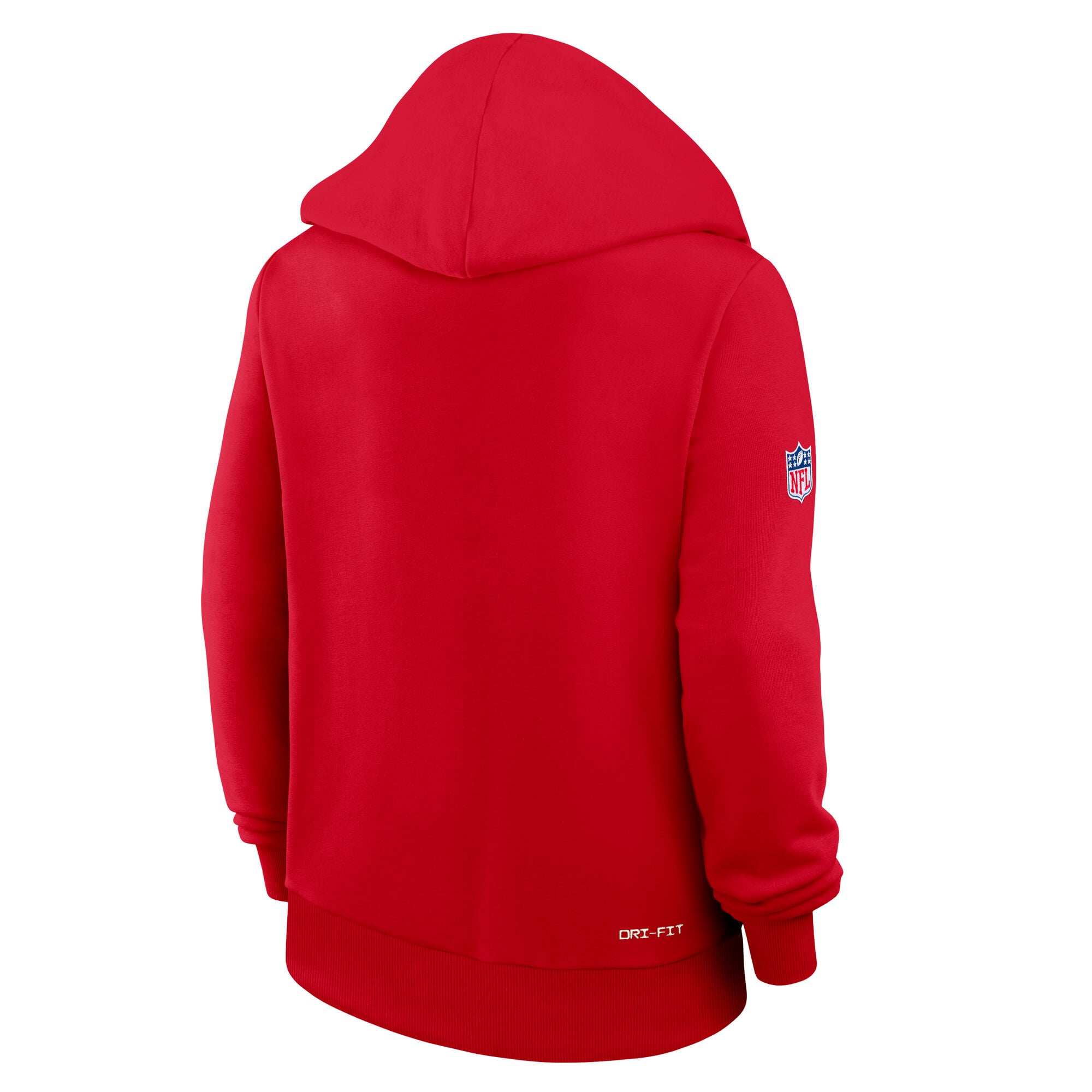 Sweat à capuche Nike Dri-FIT rouge Kansas City Chiefs pour femme