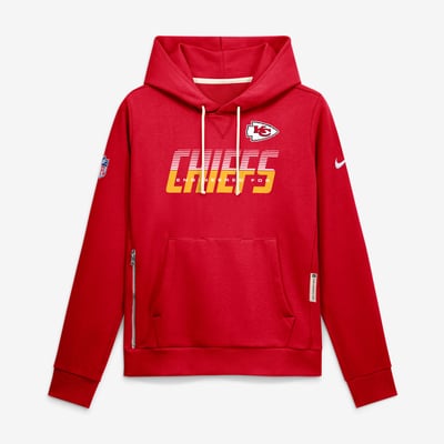 Kansas City Chiefs Nike Women's Sideline Standard Issue Dri-FIT Hoodie - Red