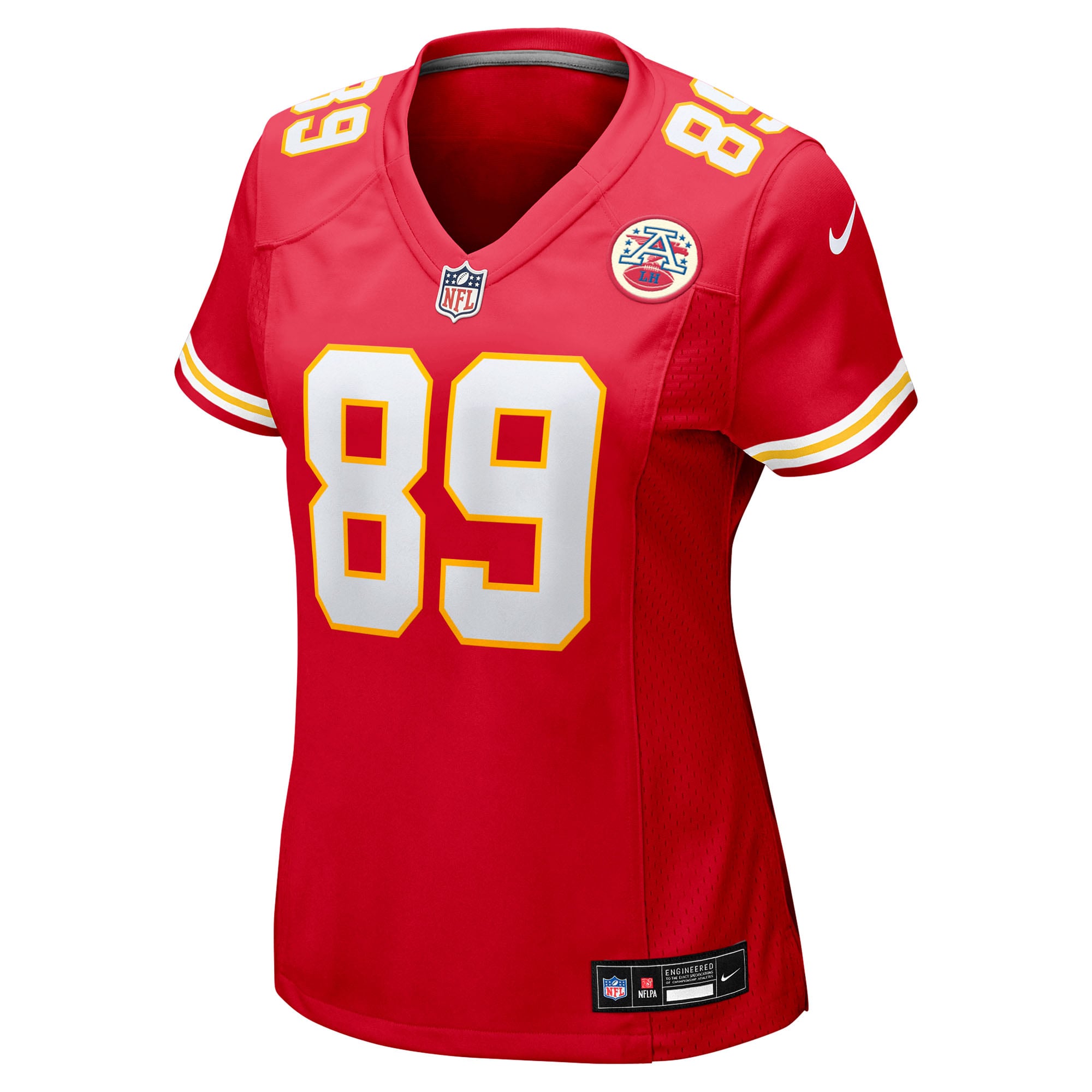 Maillot de match Nike Thomas Odukoya rouge des Kansas City Chiefs pour femmes