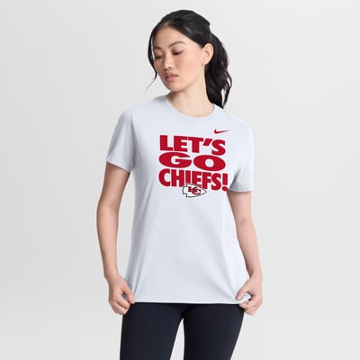 Kansas City Chiefs Nike Women's Primetime T-Shirt - White