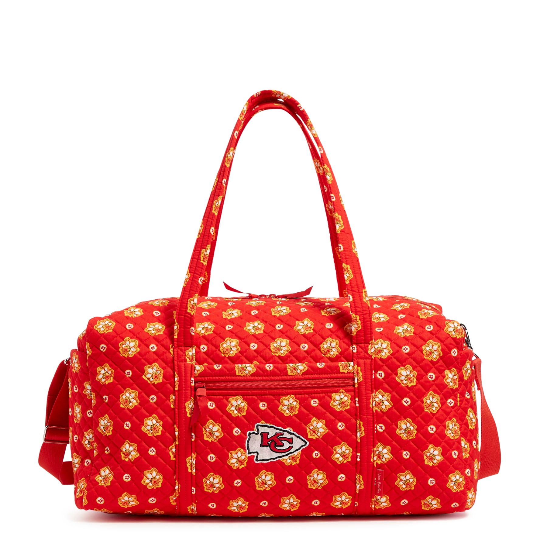 Women's Vera Bradley Kansas City Chiefs Large Travel Duffel Bag